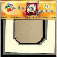 Creation By TBZ Card Making Decoupage 3D Border Mount  521135